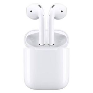 Apple AirPods Series 1, Two White Earbuds with Charging Case